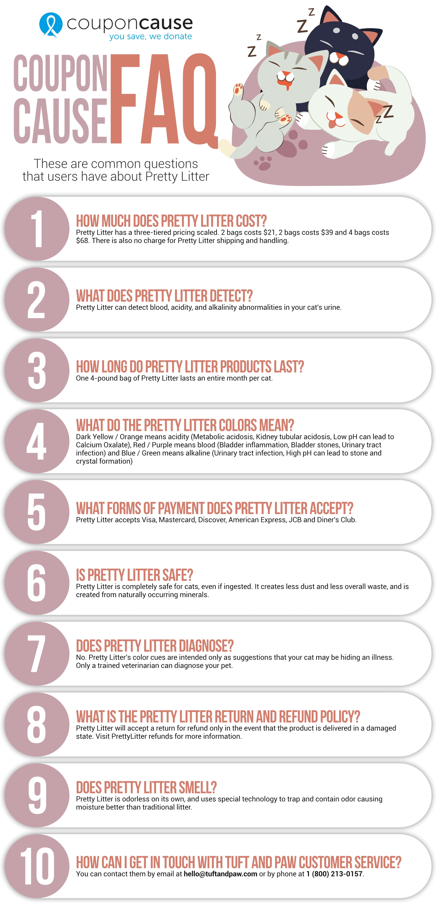 Pretty Litter Infographic